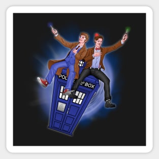 THE DOCTOR'S TIMEY-WIMEY ADVENTURE Sticker